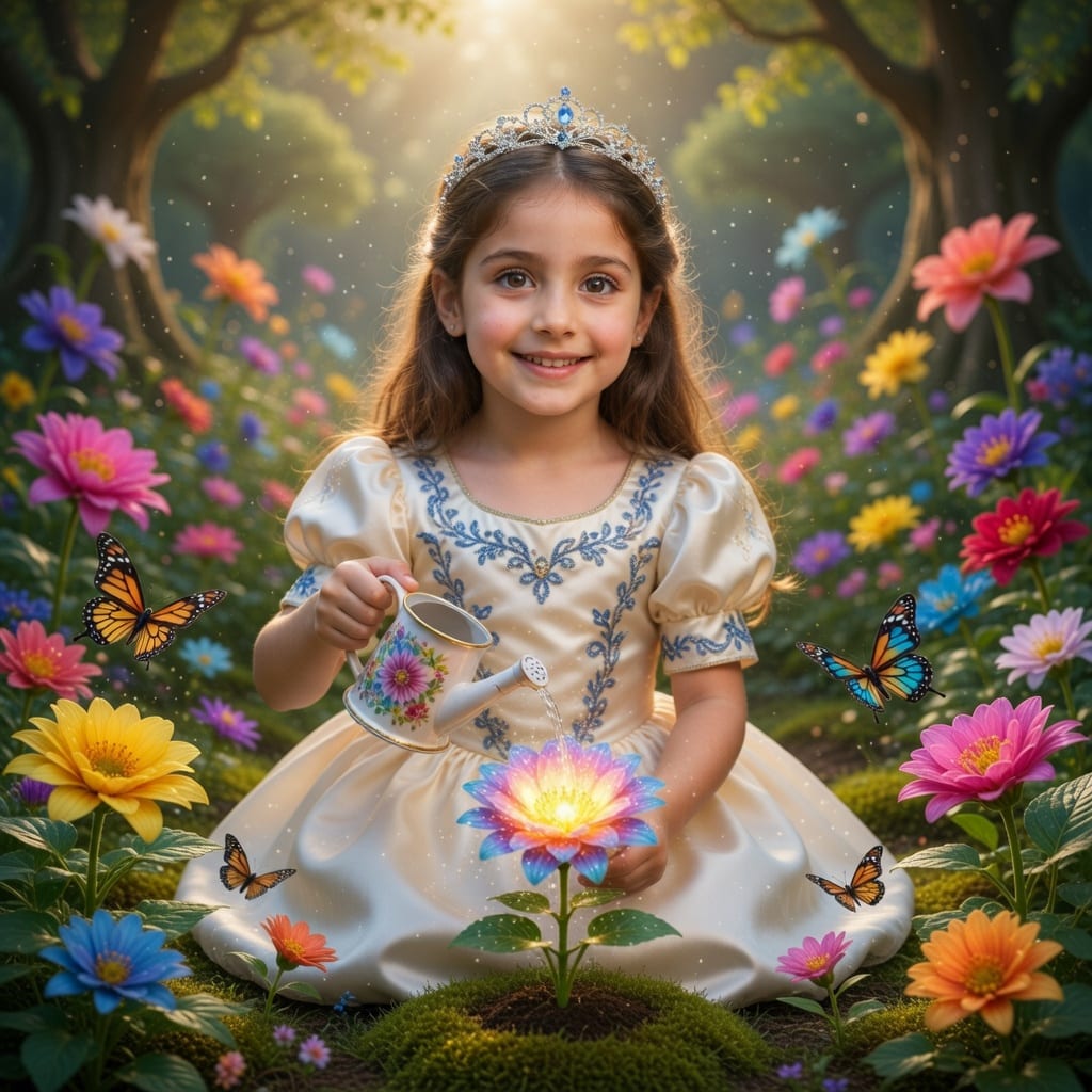 The Princess's Magical Garden book cover