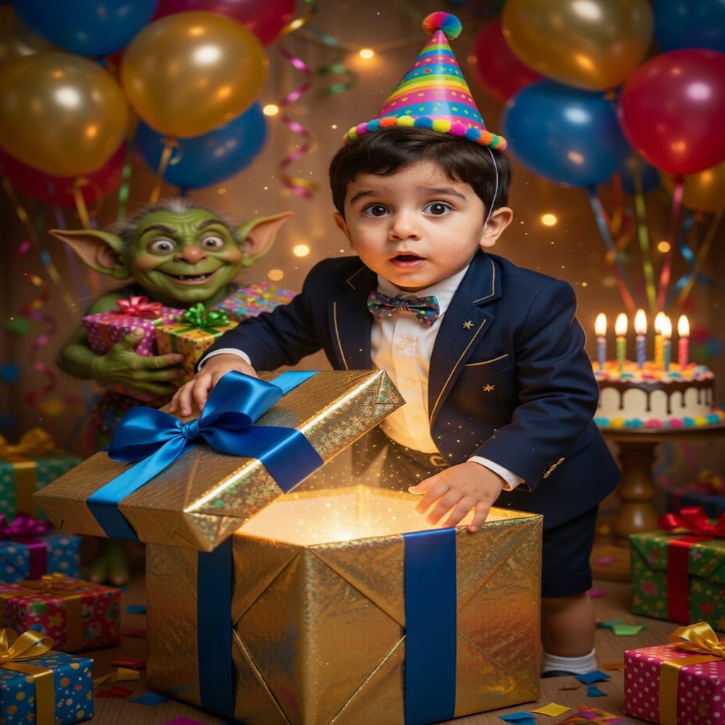Birthday Adventure and the Greedy Goblin book cover